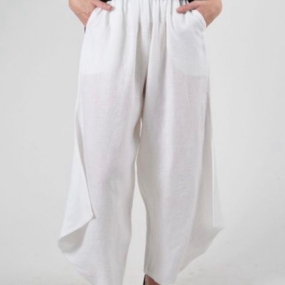 NWT! Bryn Walker linen pants L